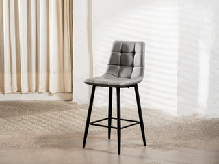 Macy Bar Stool - Grey